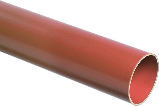 Ga trouwen Reizen fabriek Wavin PVC buis dikwandig 5 meter 125x118.6mm lengte=5m, prijs=per meter  roodbruin | bol.com