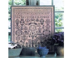 borduurpakket 21168 merklap, anno 1852