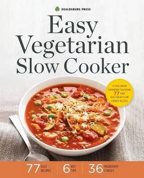 Easy Vegetarian Slow Cooker, Healdsburg Press 9781623153731 Boeken