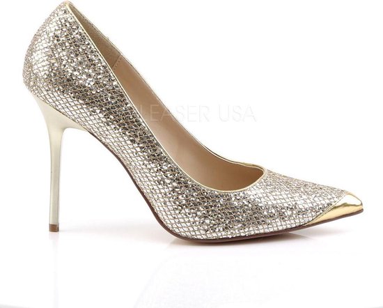 Pleaser Pumps -39 Shoes- CLASSIQUE-20 US 9 Goudkleurig | bol.com