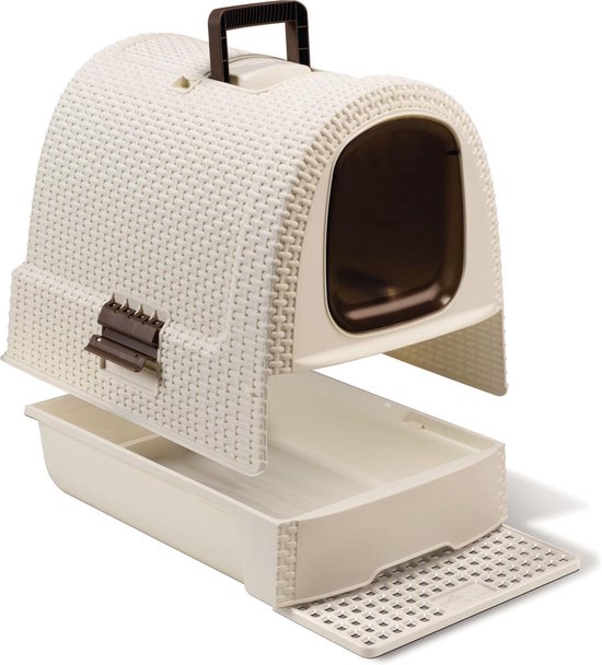 Curver Kattenbak met lade - 51,5x38,5x40cm - Wit