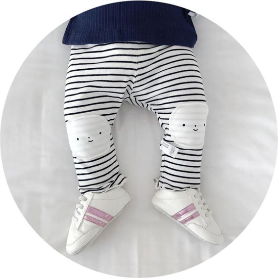 Babycity Broek Streep Smiley Wit maat 86/92