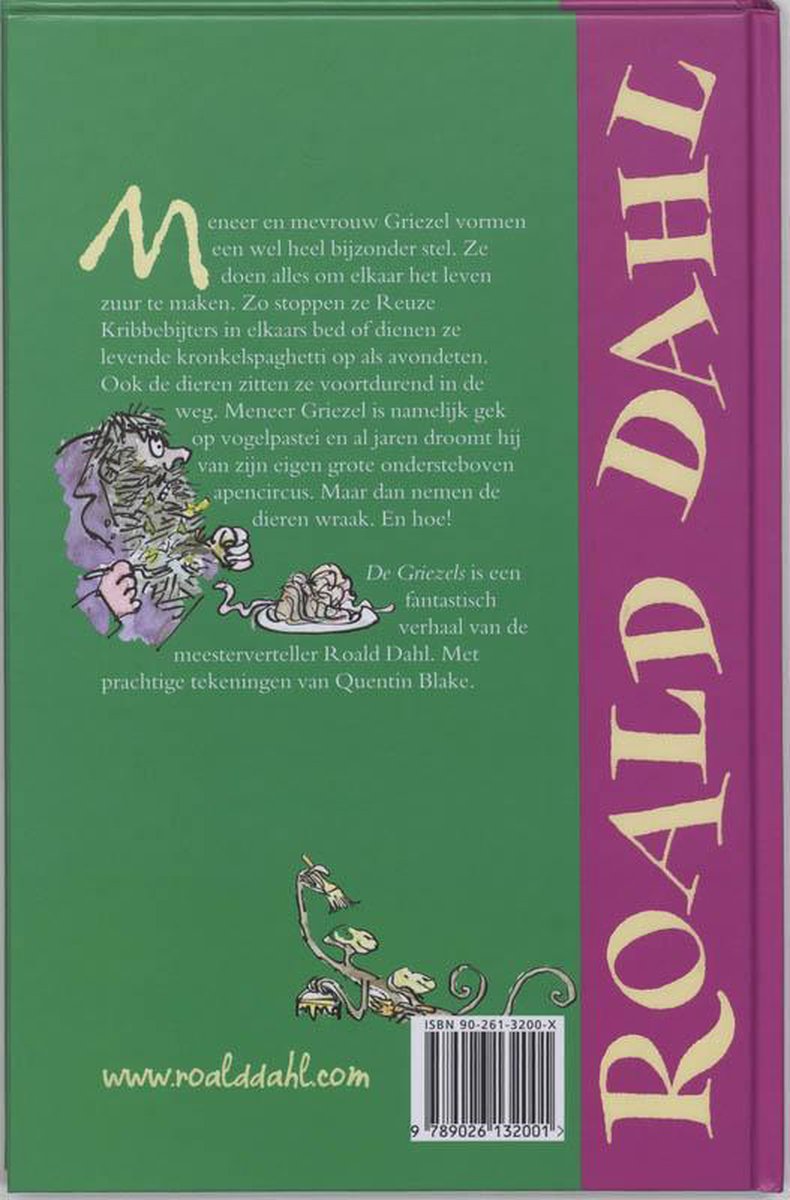 De Griezels - back cover