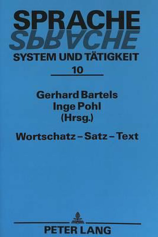 Wortschatz - Satz - Text - cover
