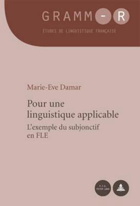 Pour Une Linguistique Applicable - cover