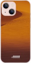 6F hoesje - geschikt voor iPhone 13 Mini -  Transparant TPU Case - Sand Dunes #ffffff