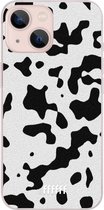 6F hoesje - geschikt voor iPhone 13 Mini -  Transparant TPU Case - Dalmation Print #ffffff