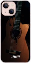 6F hoesje - geschikt voor iPhone 13 - Transparant TPU Case - Guitar #ffffff