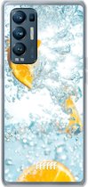 6F hoesje - geschikt voor OPPO Find X3 Neo -  Transparant TPU Case - Lemon Fresh #ffffff