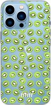 6F hoesje - geschikt voor iPhone 13 Pro - Transparant TPU Case - Kiwi's #ffffff