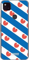 6F hoesje - geschikt voor Google Pixel 4a 5G -  Transparant TPU Case - Fryslân #ffffff