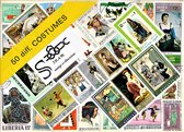 Postzegelpakket - 50 verschillende postzegels Klederdracht selectie 2