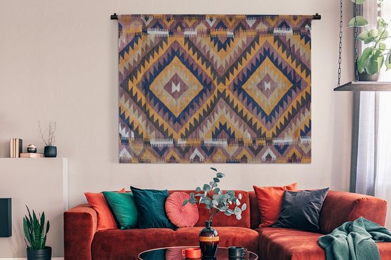 Tapisserie - Tapisserie persane - Motifs - Oranje - 180x135 cm - Tapisserie