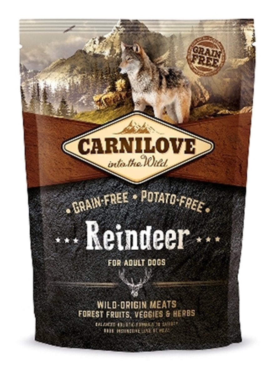 Carnilove reindeer adult - 1,5 kg - 1 stuks