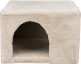 Trixie knaagdierhuis iglo pluche beige - 36x36x25 cm - 1 stuks