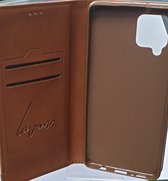 Lavann Lavann Leather Bookcase Galaxy A32 5G Bruin