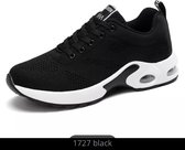 Ladies Running Shoes Sneakers Outdoor Sport Kleur Zwart / Wit Maat 35