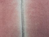 Super zacht - Teddy fleece - Diamanten dekbedovertrek - Oud roze - Tweepersoons - 200x200 cm