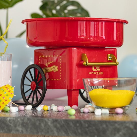 Suikerspinmachine Cotton Candy voor thuis, 450 W, grootte: 27 x 26 x 18 cm (roze