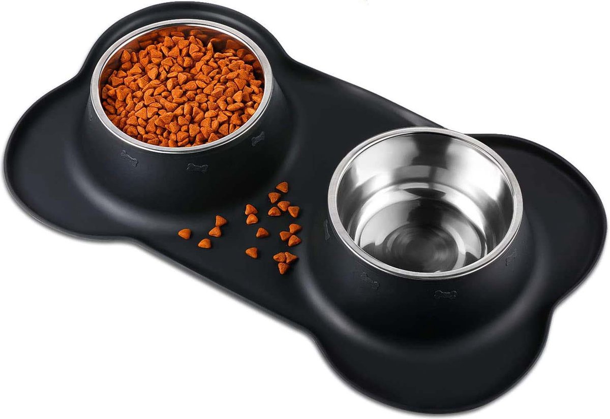 Pet Bowl voerbak - Kunststof - antislip - antischrok