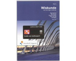 Omslag van Wiskunde voor het hoger onderwijs A