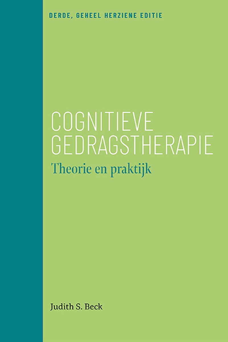 Omslag van Cognitieve gedragstherapie