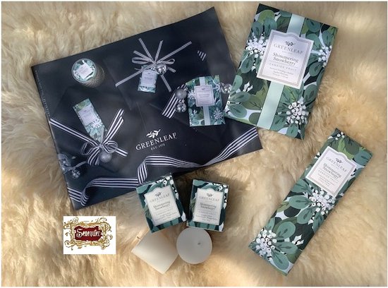Geurzakje Shimmering Snowberry Greanleaf Slim 2 Stuks Bol