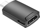 USB C naar HDMI-adapter draagbare USB C-adapter Geschikt voor: MacBook Pro, MacBook Air, iPad Pro, Pixelbook, XPS & Galaxy en meer (compatibel met Thunderbolt 3-poorten)