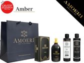 Amoeri Amber Parfum Voor Heren Cadeau Voor Man Geur Heren Geschenksets Geschenkset Voor Mannen Eu De Parfum Bathgel