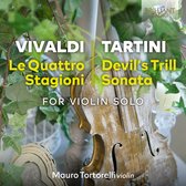 Mauro Tortorelli - Vivaldi Le Quattro Stagioni: Tartini: Devil's Trill Sonata For Violin Solo (CD)