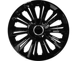 NRM Extra Sterk - Wieldoppen - 15 inch Set van 4 stuks - Zwart