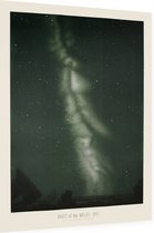 Part of the Milky Way, Étienne Léopold Trouvelot - Foto op Dibond - 30 x 40 cm