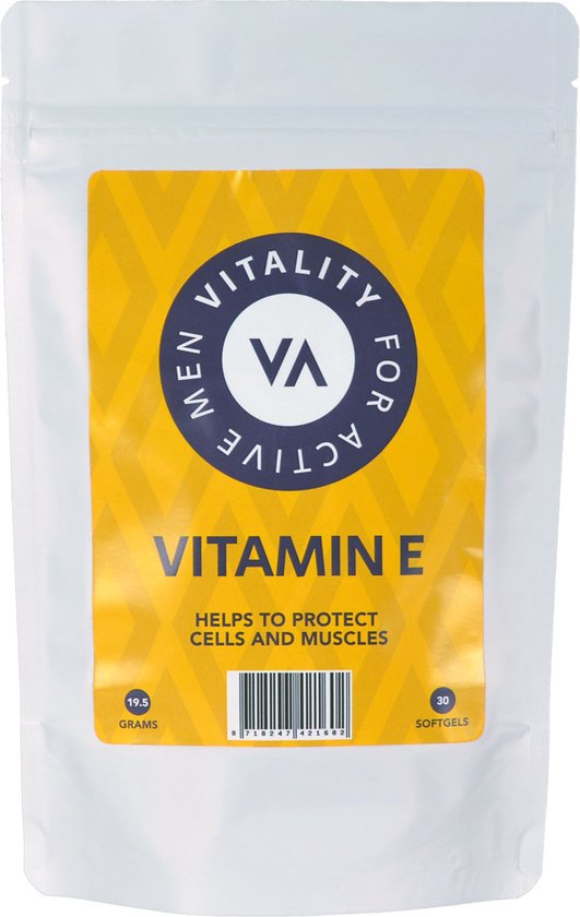 Vitality - Vitamine E - Vitamines en mineralen - 30 softgels