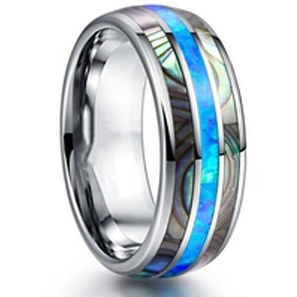 Tungsten - Wolfraam ring Clambe