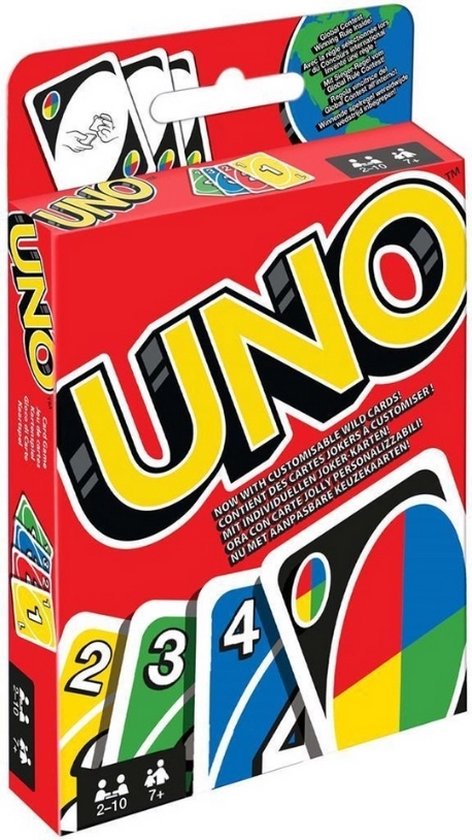 Thumbnail van een extra afbeelding van het spel Spellenbundel - 2 Stuks - Monopoly Junior & UNO