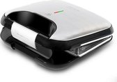Tosti apparaat Cecotec Rock'nToast Fifty-Fifty 750W Roestvrij staal 750 W