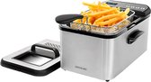 Cecotec - Frituurmachine - Friteuse - Frituurpan - 3,2 Liter - Antiaanbak - Cleanfry Luxury 3000 - 2400W