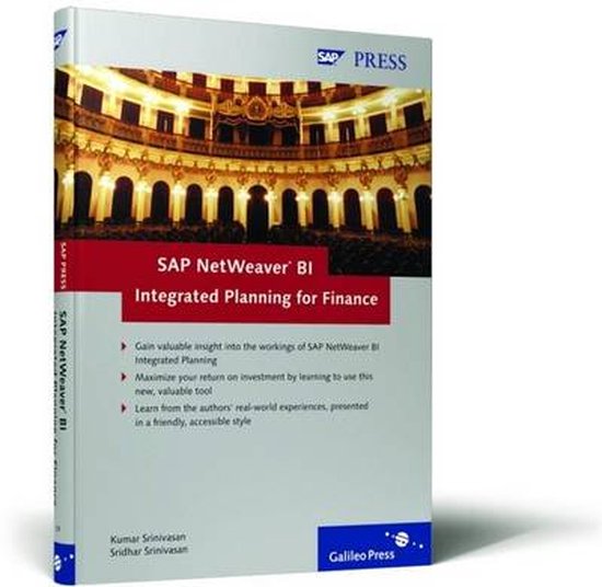 SAP NetWeaver BI Integrated Planning for Finance - cover