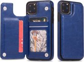 iPhone 11 Pro Max hoesje - iPhone hoesjes - Apple hoesje - Blauw - Backcover - Able & Borret
