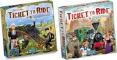 Spellenbundel - Ticket to Ride - 2 Stuks - Uitbreidingen - Nederland & Duitsland