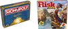 Afbeelding van het spelletje Spellenbundel - 2 Stuks - Monopoly Efteling & Risk Junior
