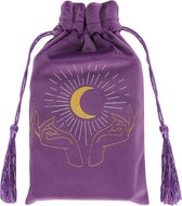Of Alchemy - Crescent Moon Tarot buidel - Halve Maan - Tarot Bag