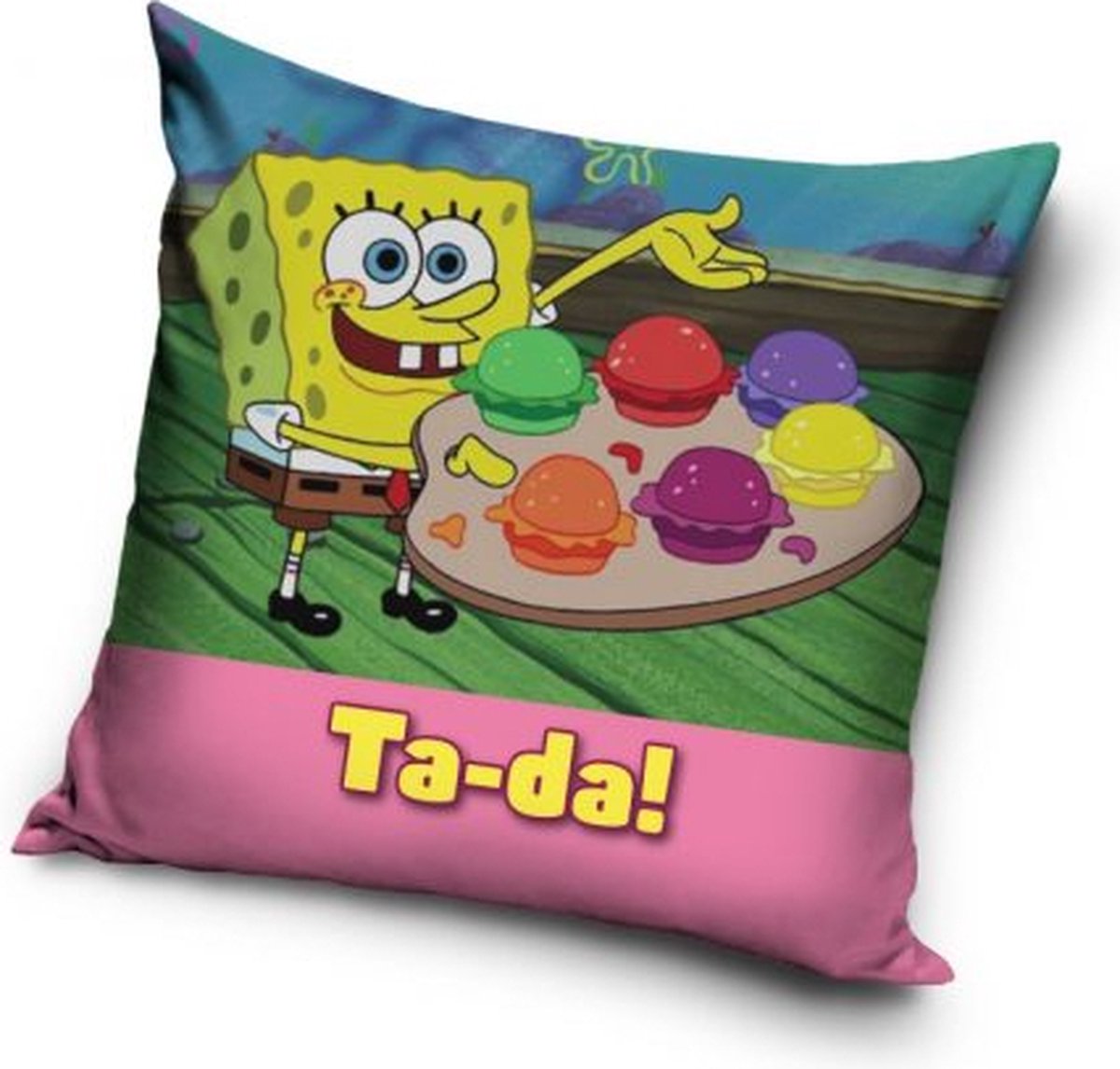 Spongebob Squarepants - Sierkussen Kussen 40x40cm inclusief vulling