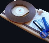 Antislipstrip - Startpakket Trapprofiel Tape 1,6cm - Bruin - rol 15 meter