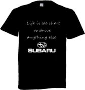 Subaru T-shirt maat 3XL