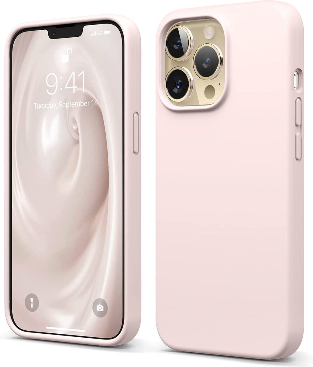 TrendyBescherming Telefoonhoesje - Back Cover - Geschikt Voor Apple IPhone 13 Pro Max - Roze