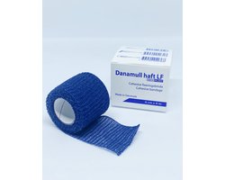 Danamull Haft Zelfklevend Fixatiewindsel Blauw 4cm x 4m - 5 stuks