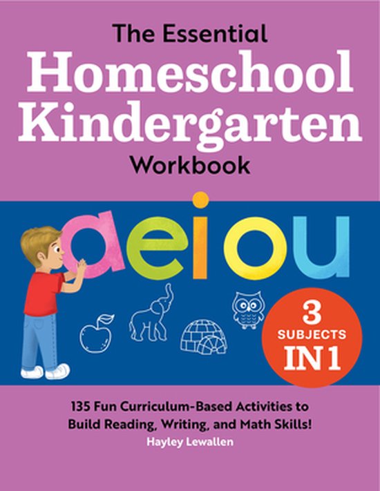 Homeschool Workbooks-The Essential Homeschool Kindergarten W ... - cover