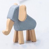 Crazy Clay Art - Stone Animals - olifant - blauw - uit steen gemaakt