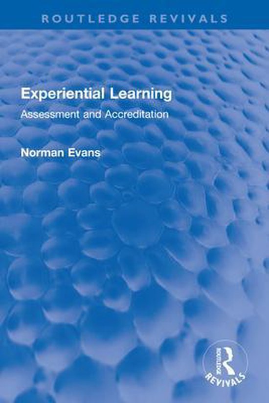 Routledge Revivals - Experiential Learning - cover